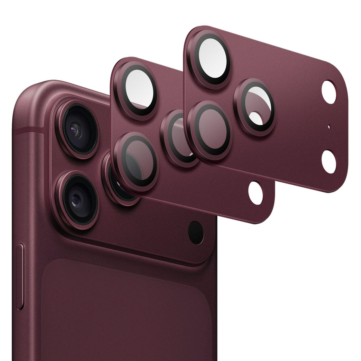Silver camera lens protector for iPhone 18 Pro Max, 2-Pack