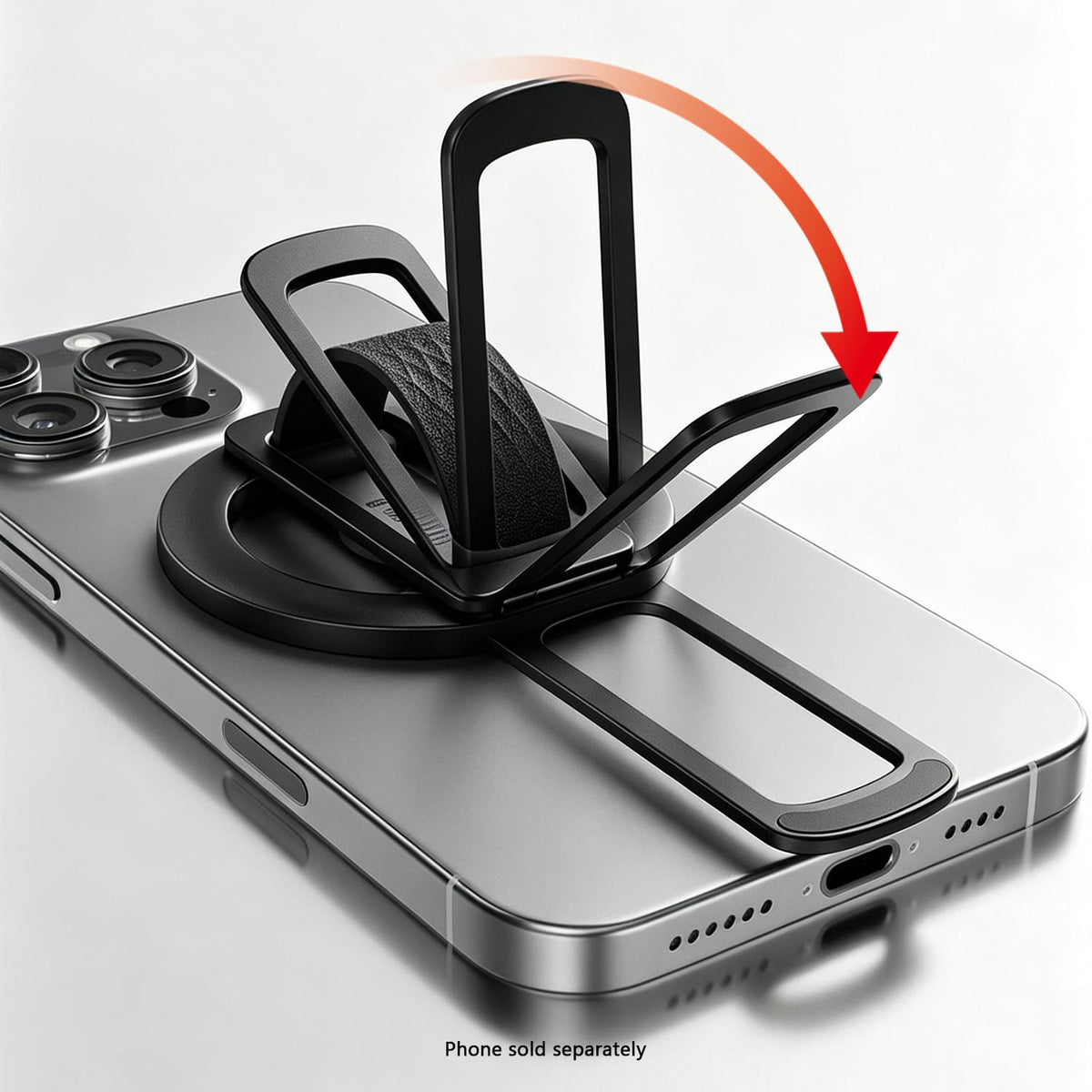 MagSafe compatible phone ring grip and kickstand, product view 3