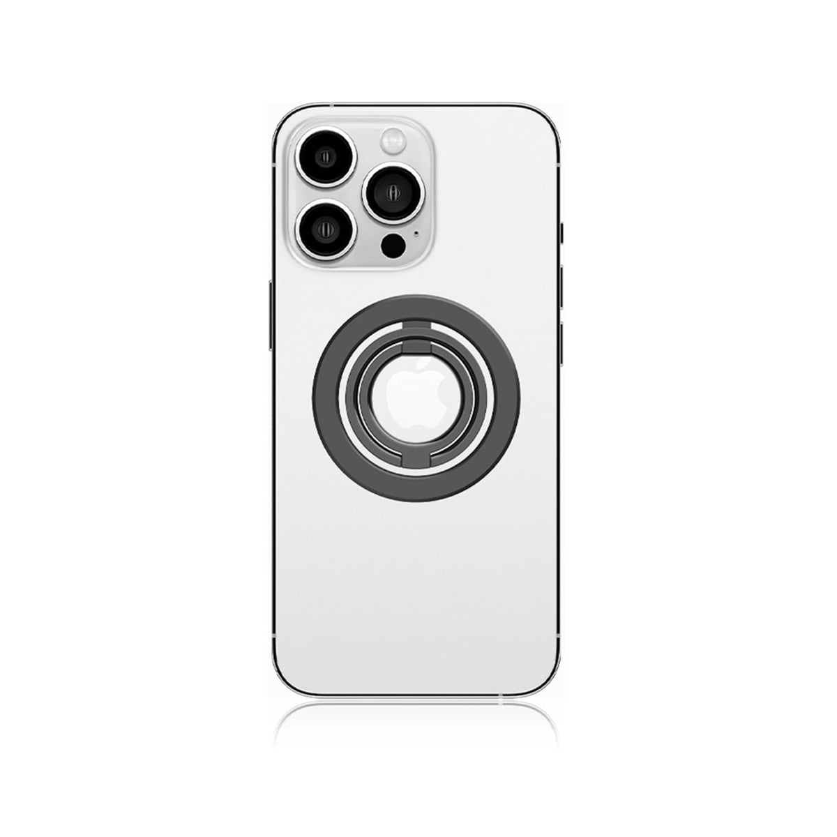 Double-sided magnetic ring grip and kickstand, product view 7