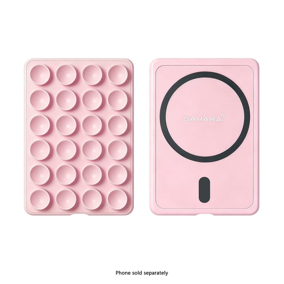 Pink MagSafe suction cup phone mount