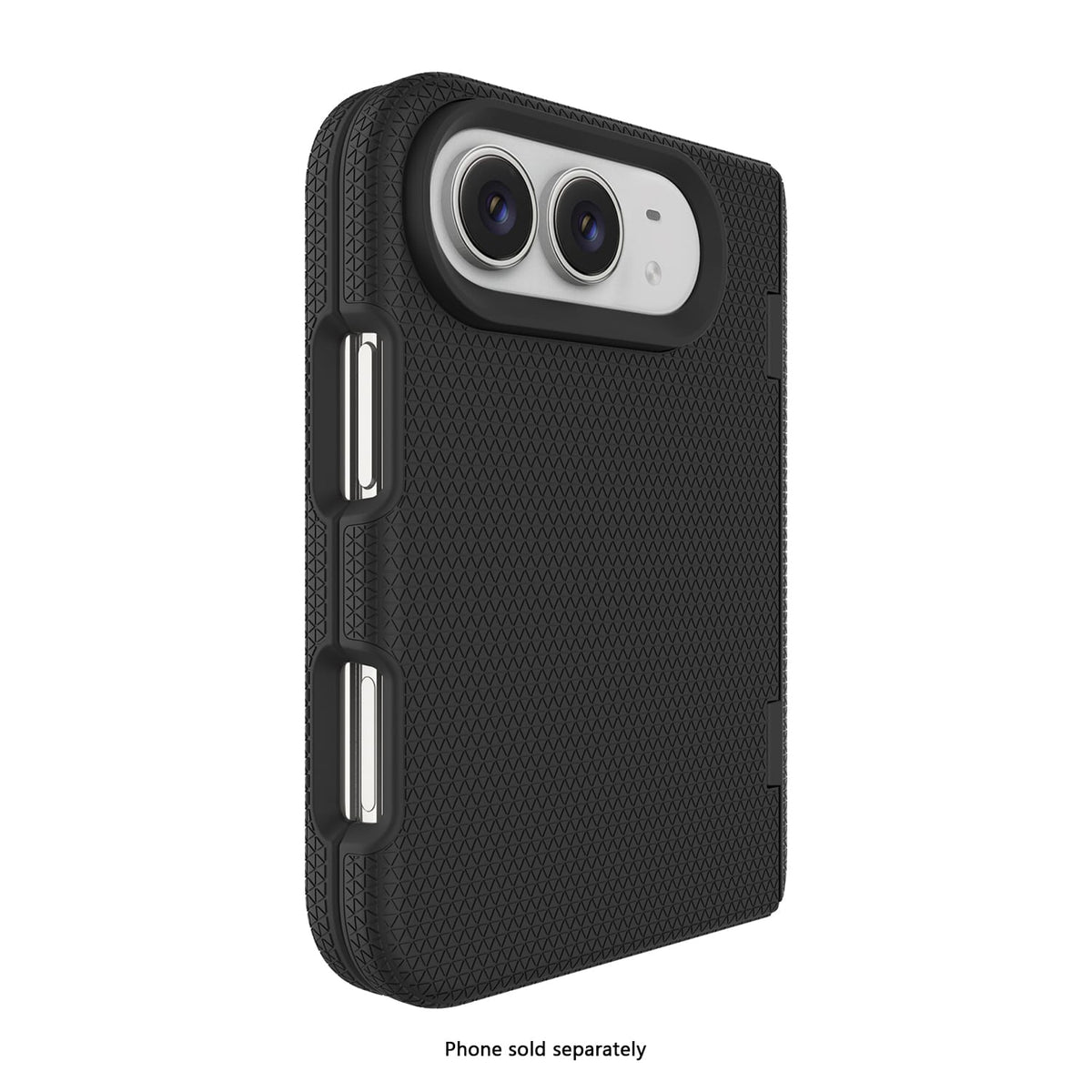 iPhone Duo Dotted MagSafe Case – Tempered Glass Bundle - Black image 5