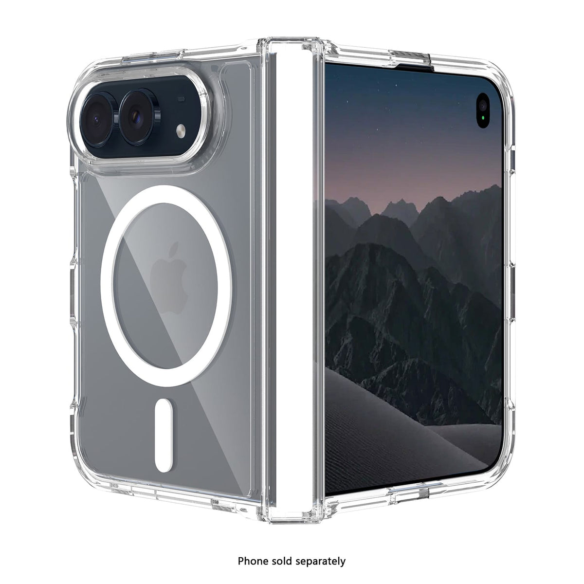 iPhone Duo Clear MagSafe Case – Tempered Glass Bundle - Clear image 1