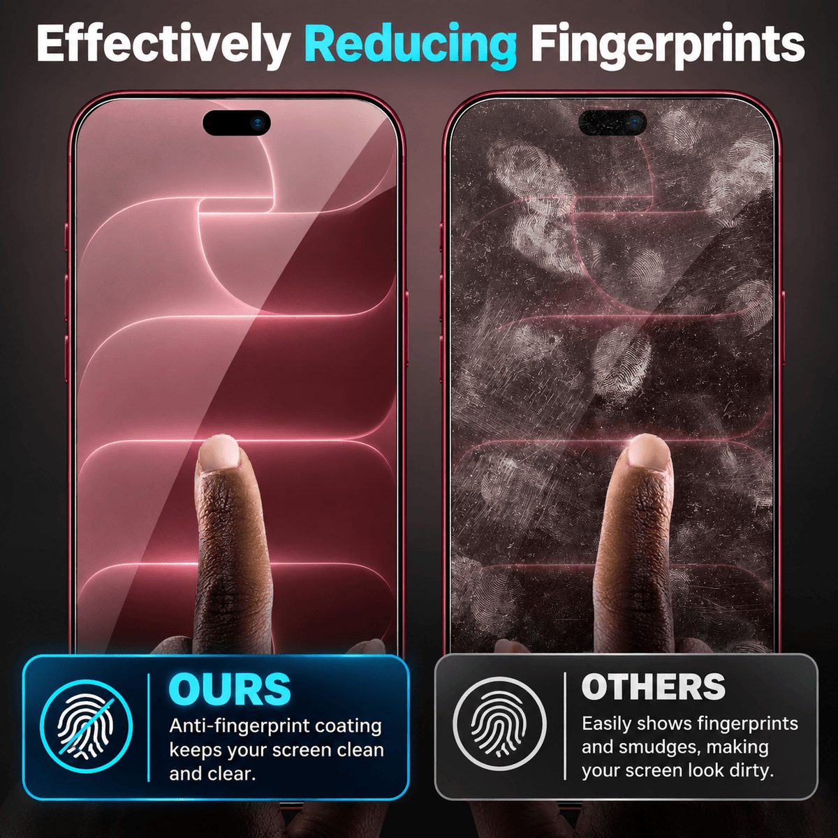iPhone 18 Pro Max Screen Protector - 9H HD Clear Glass, Easy-Apply Tray | ZeroDamage