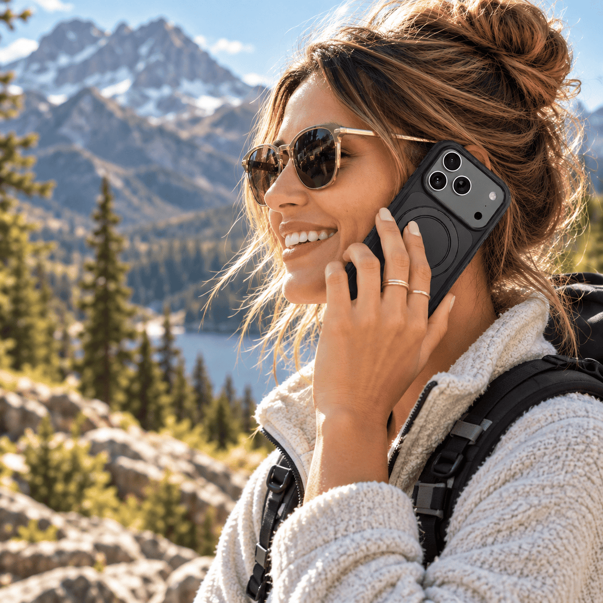 iPhone 18 Pro Case with Screen Protector - MagSafe 360° Ring Kickstand | Venture Series
