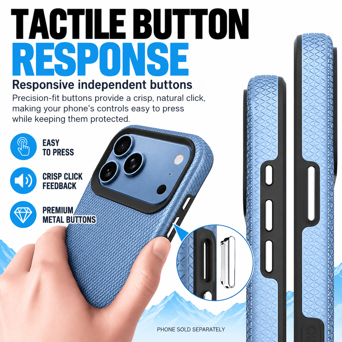 iPhone 18 Pro Shockproof MagSafe Case - 2-in-1 with ZeroDamage Tempered Glass | Armor Series