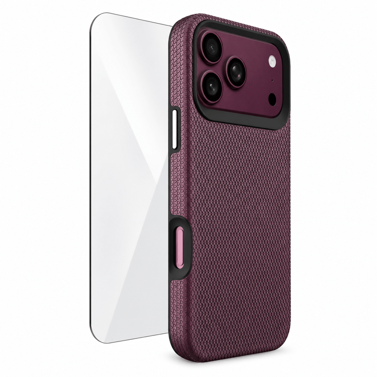 iPhone 18 Pro Shockproof MagSafe Case - 2-in-1 with ZeroDamage Tempered Glass | Armor Series