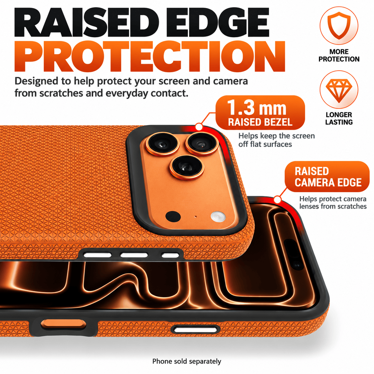 iPhone 18 Pro Shockproof MagSafe Case - 2-in-1 with ZeroDamage Tempered Glass | Armor Series
