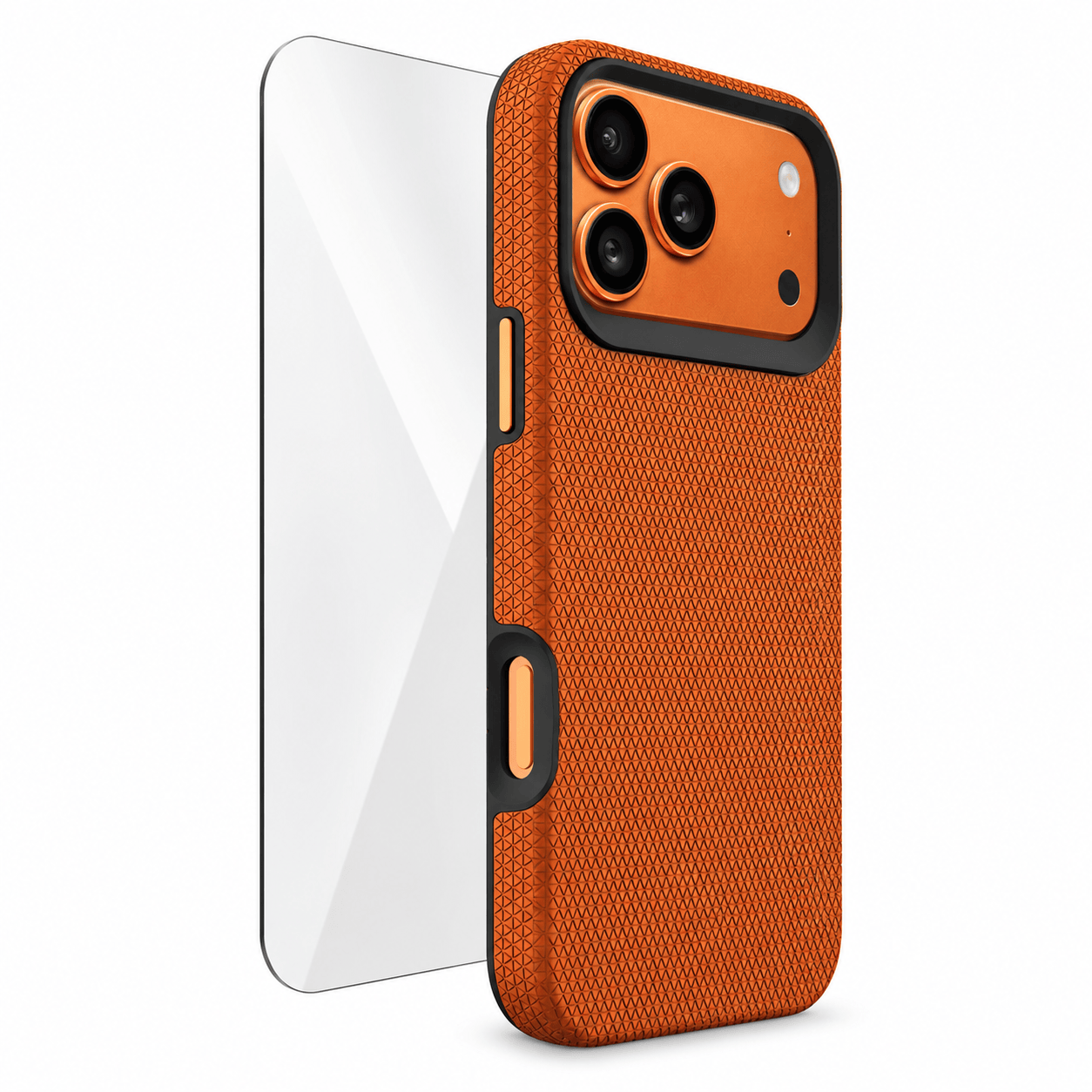 iPhone 18 Pro Shockproof MagSafe Case - 2-in-1 with ZeroDamage Tempered Glass | Armor Series