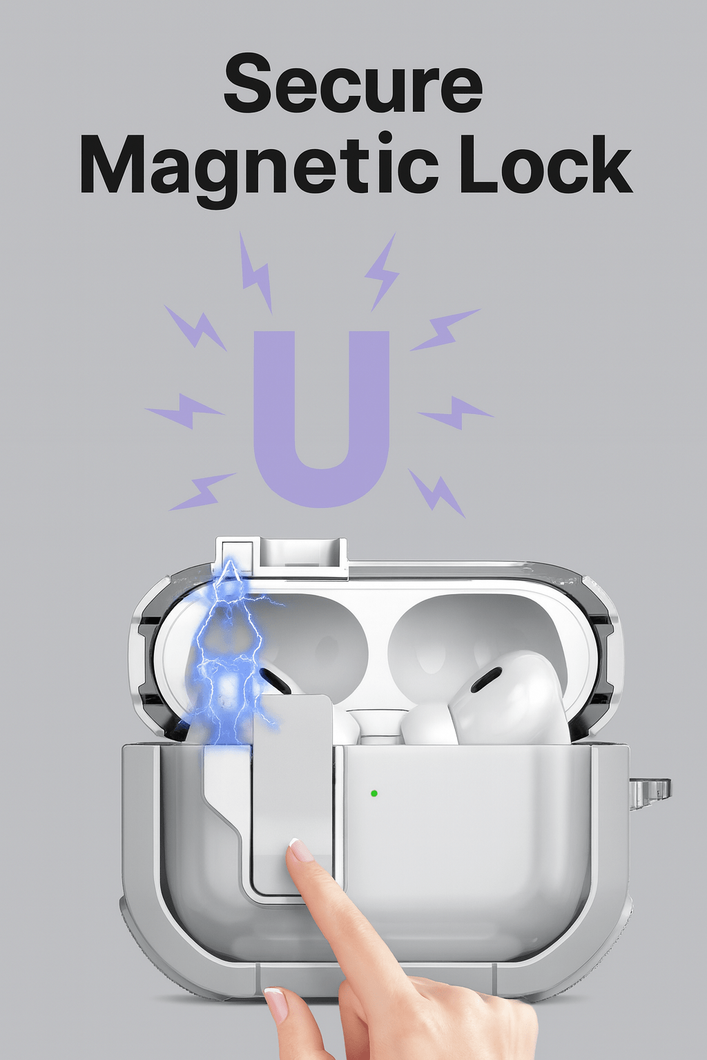 Apple AirPods Pro 3 Case - Secure Lock | Venture-X Series