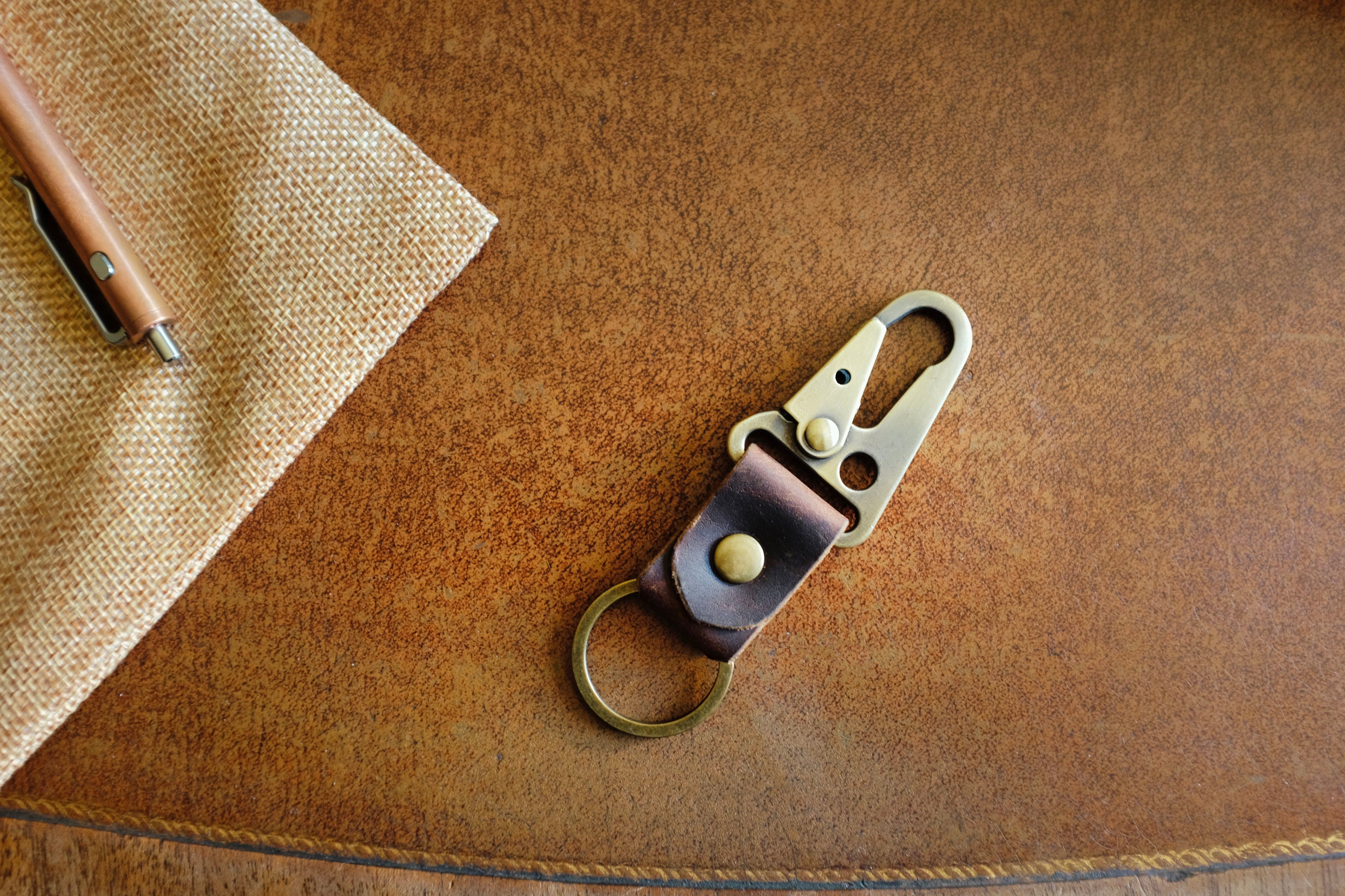 Leather Key Clip N1