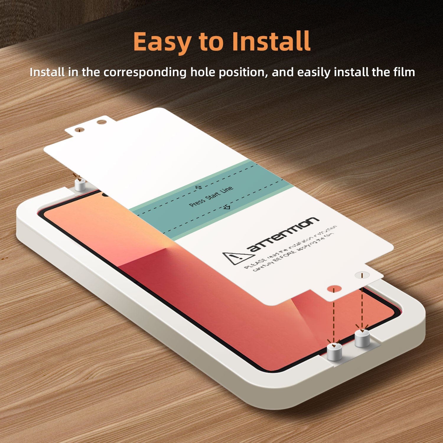 Samsung Galaxy Z Flip7 Screen Protector – Full Body with Alignment Tool, Clear | ZeroDamage