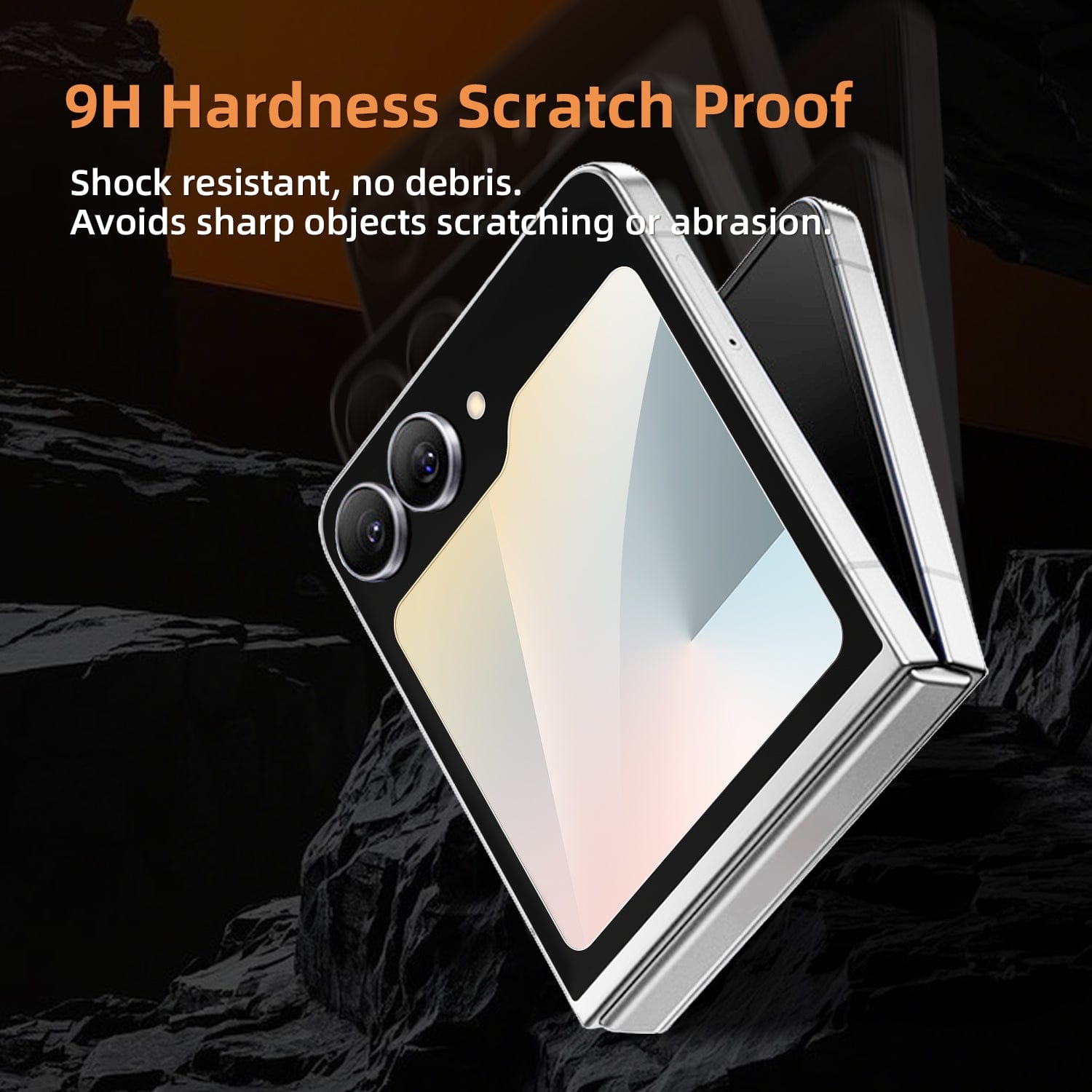 Samsung Galaxy Z Flip7 FE Screen Protector – Full Body with Alignment Tool | ZeroDamage