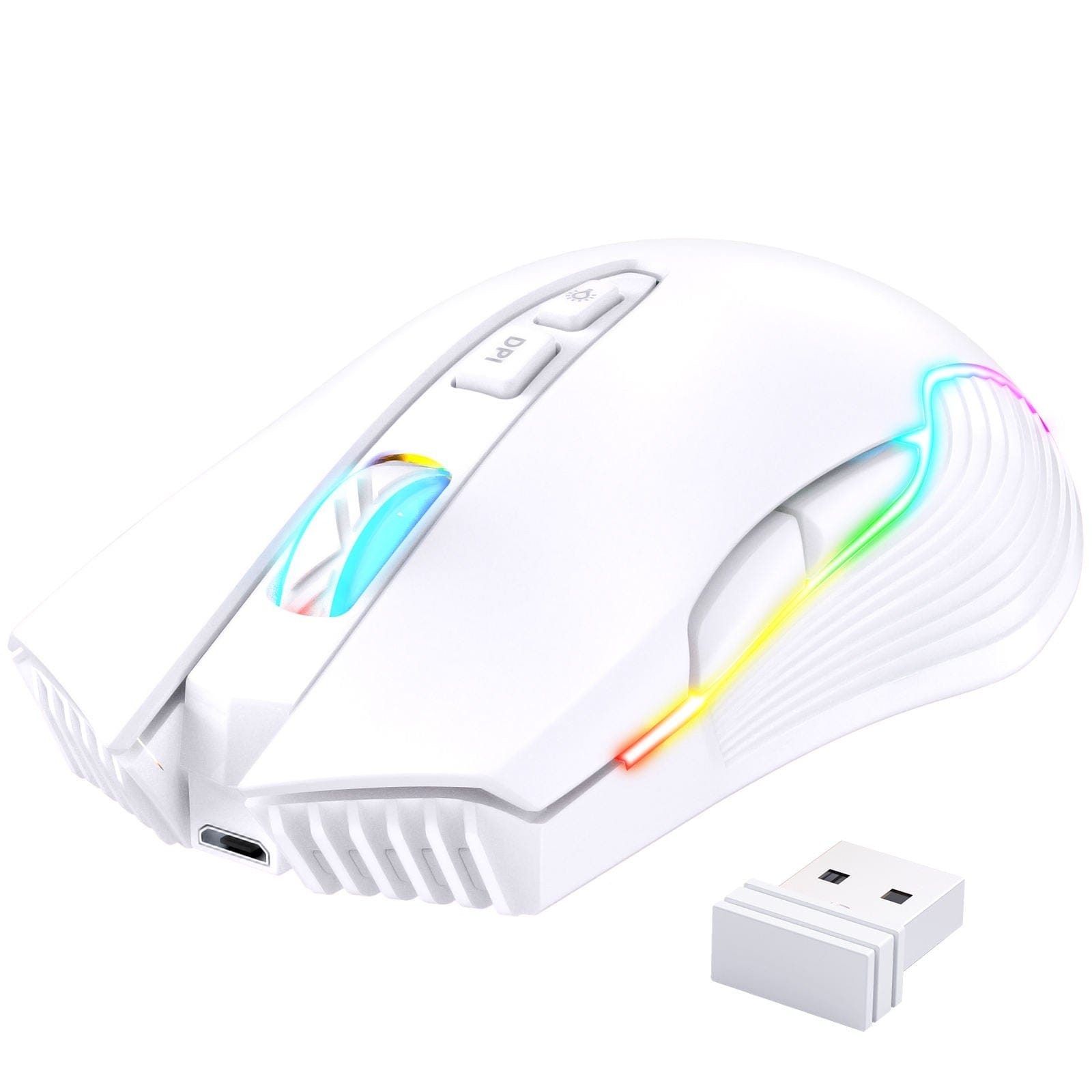 Wireless Gaming Mouse - Rechargeable Design, 5-Level DPI | Pathfinder Series