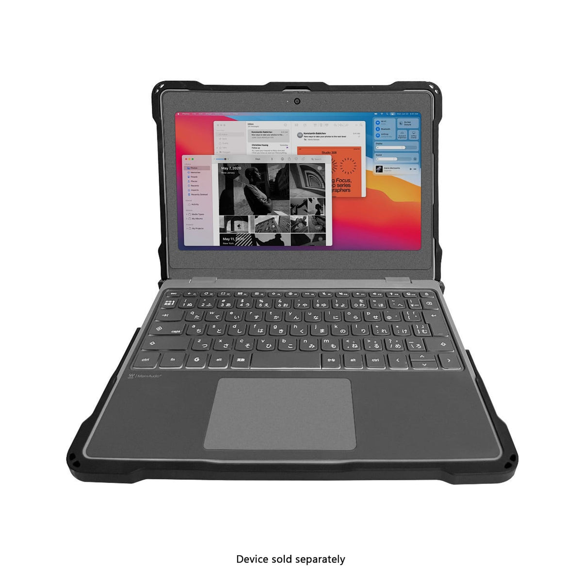 Heavy Duty Case for Lenovo 100E Gen 5 Chromebook – Rugged Clear TPU Bumper, image 3