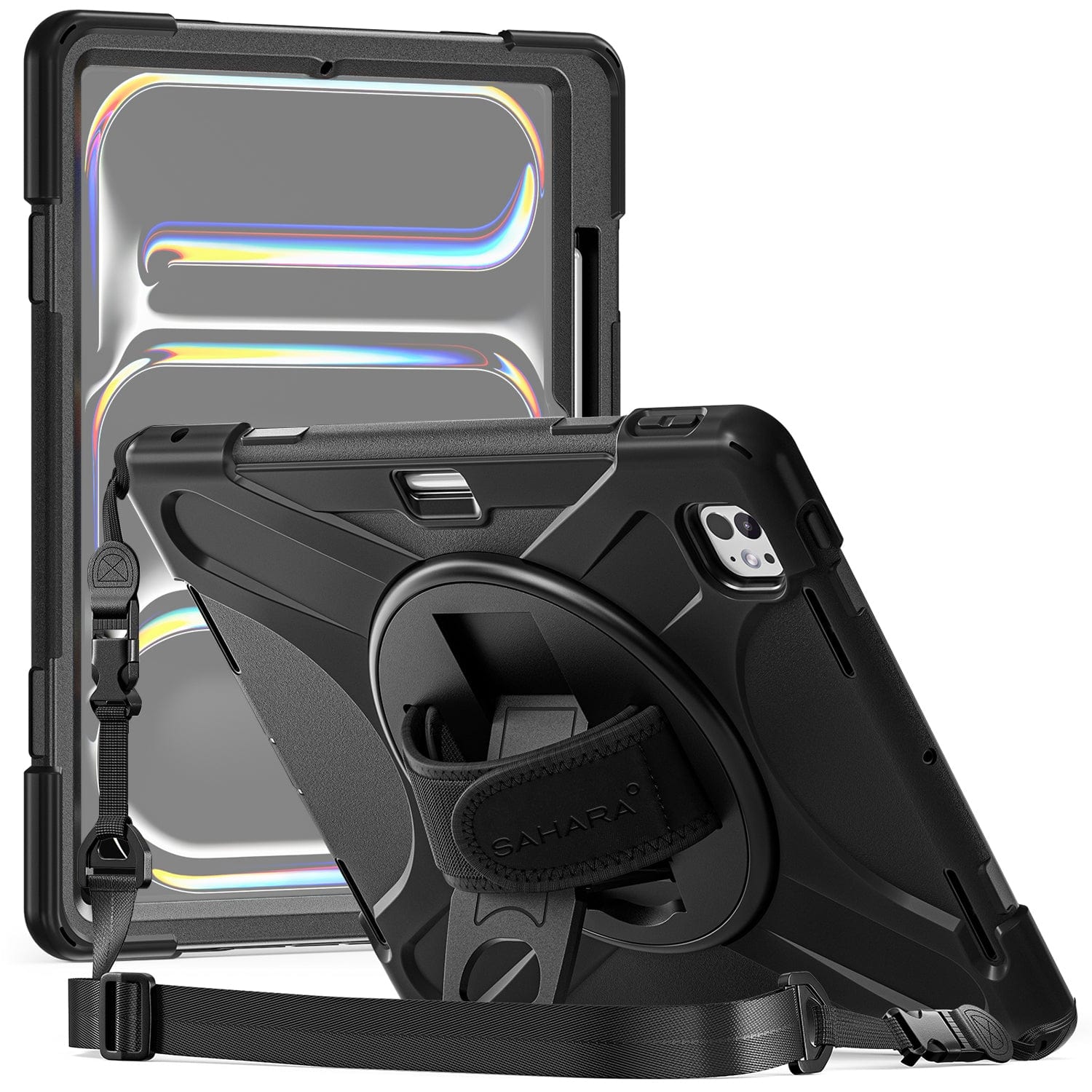 Raider X Series Heavy-Duty Hand Strap Case - iPad Pro 13" M4/M5