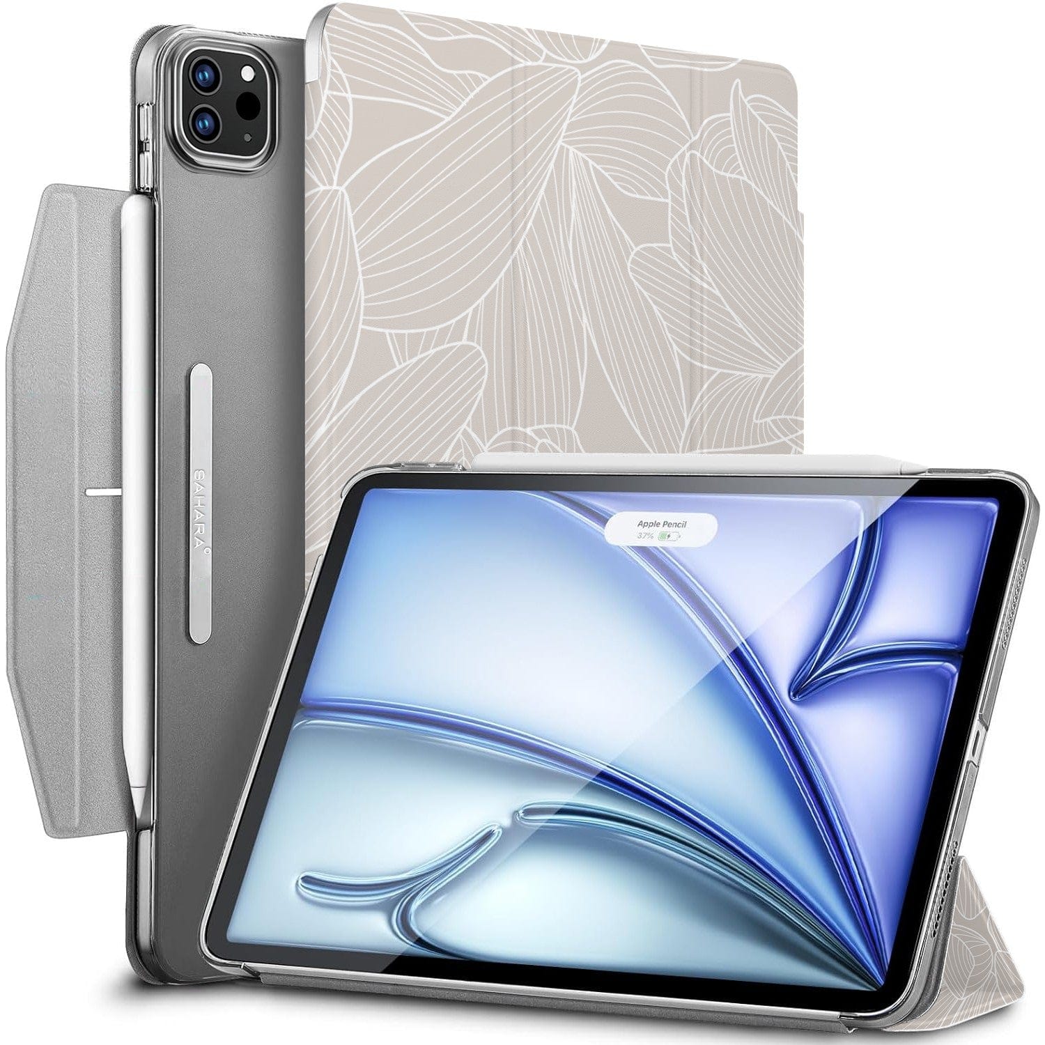 iPad Pro 11" (M4 2024 / M5 2025) Case - Folio Marble | Inspire Series
