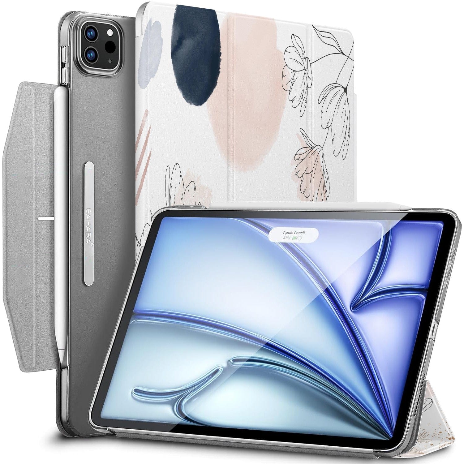 iPad Pro 11" (M4 2024 / M5 2025) Case - Folio Marble | Inspire Series