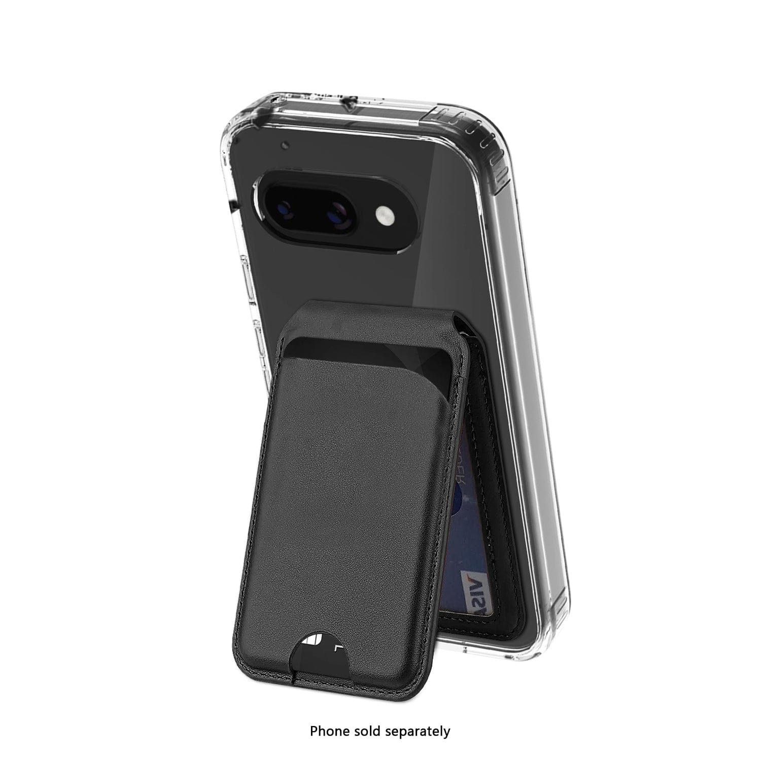 Google Pixel 9a Clear Case – Removable Wallet, MagSafe | Venture Series