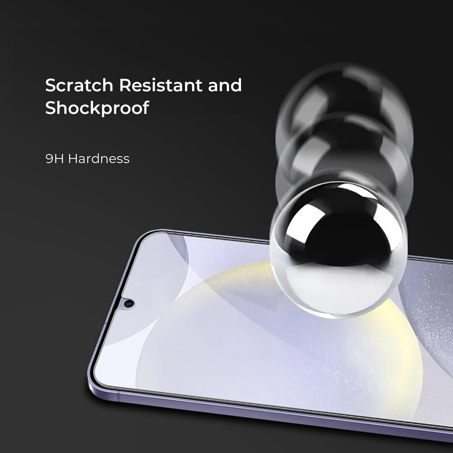 ZeroDamage Ultra-Strong Tempered Glass Screen Protector (2-Pack) - Samsung Galaxy S24