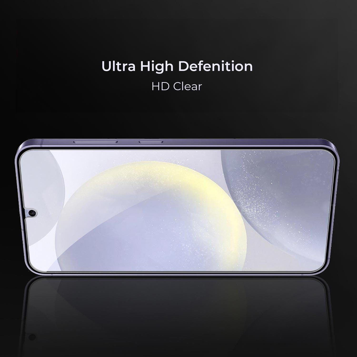 ZeroDamage Ultra-Strong Tempered Glass Screen Protector (2-Pack) - Samsung Galaxy S24