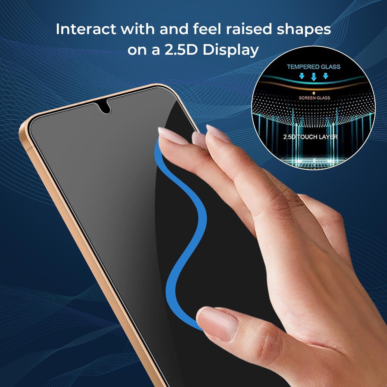 ZeroDamage Ultra-Strong Tempered Glass Screen Protector (2-Pack) - Samsung Galaxy S24+