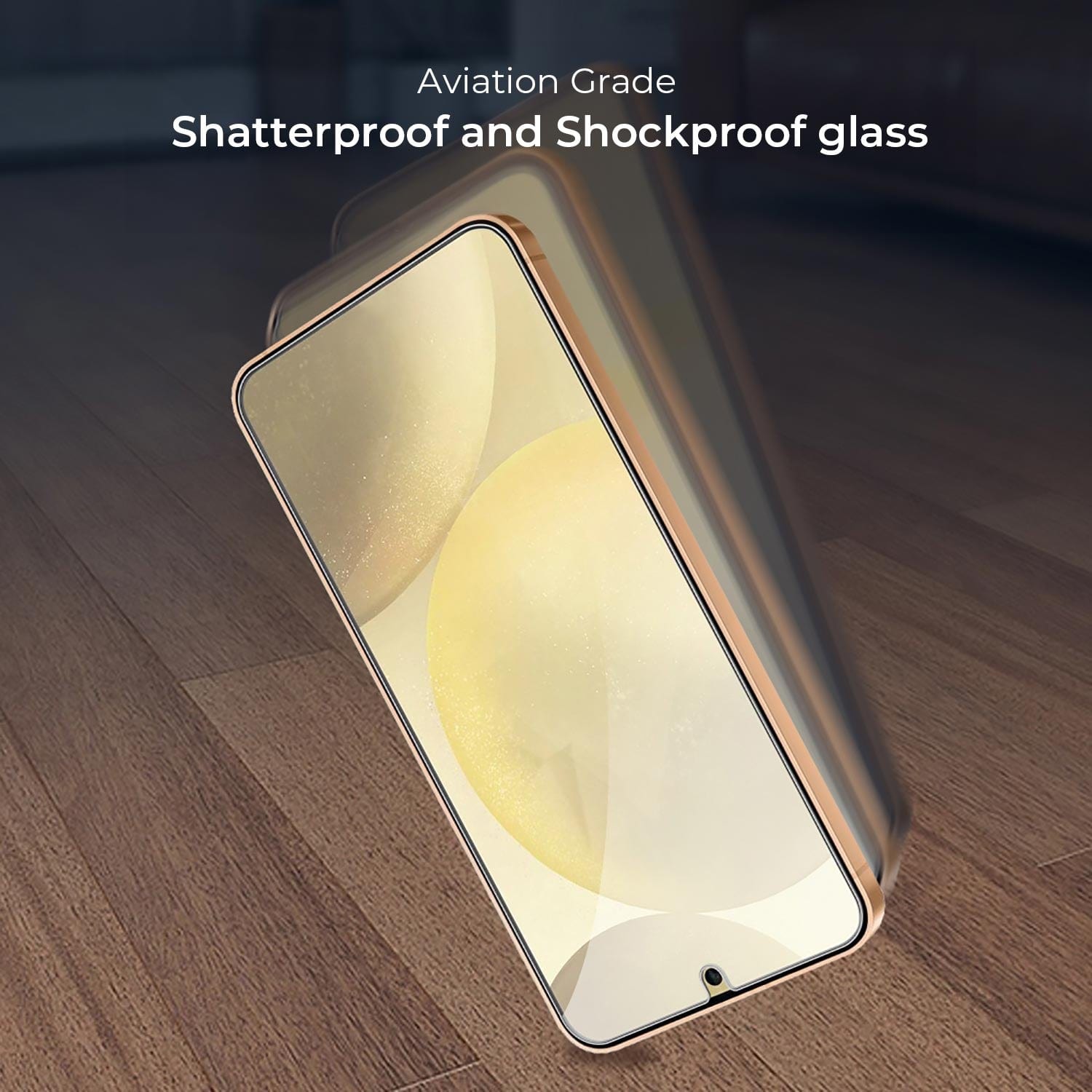 ZeroDamage Ultra-Strong Tempered Glass Screen Protector (2-Pack) - Samsung Galaxy S24+