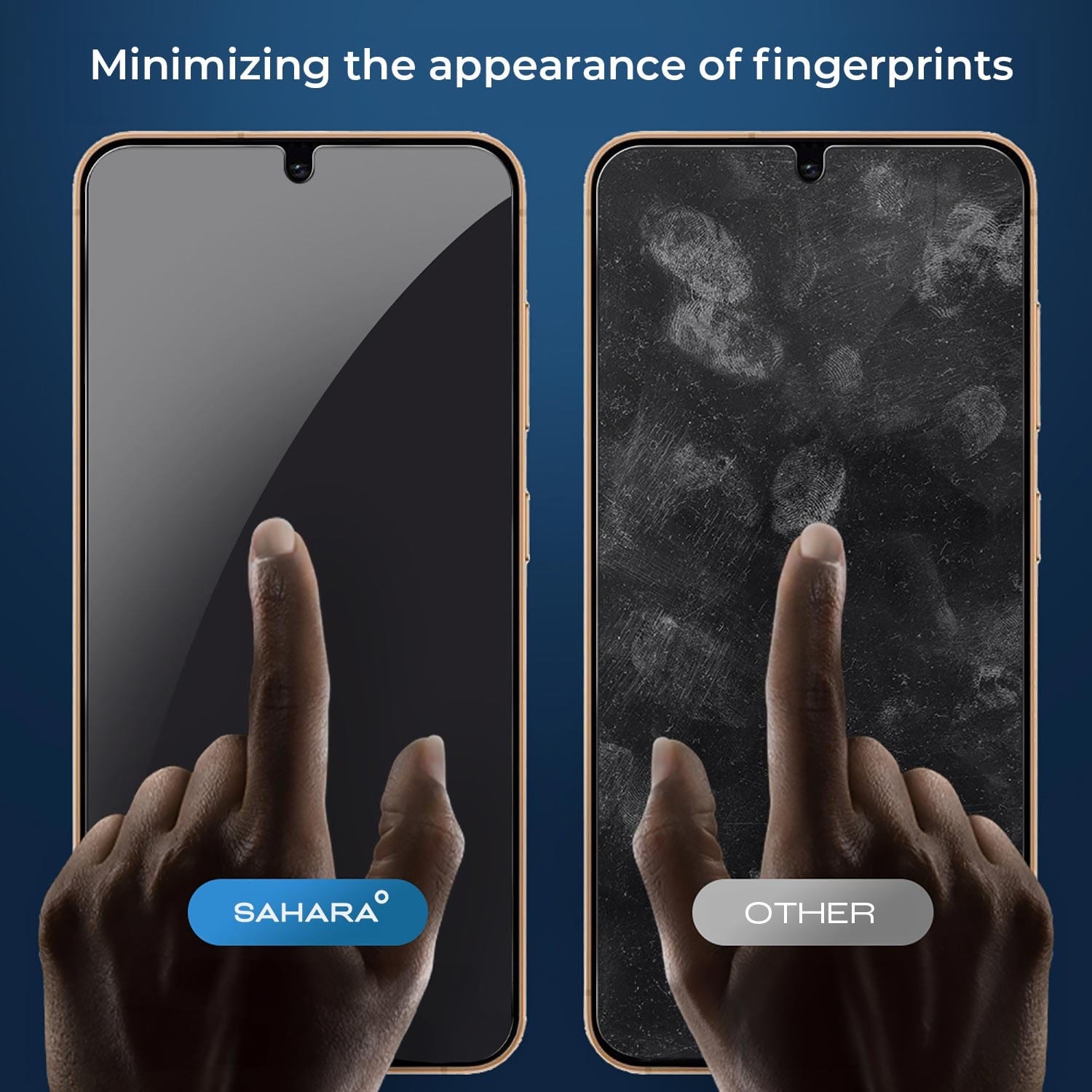 ZeroDamage Ultra-Strong Tempered Glass Screen Protector (2-Pack) - Samsung Galaxy S24+