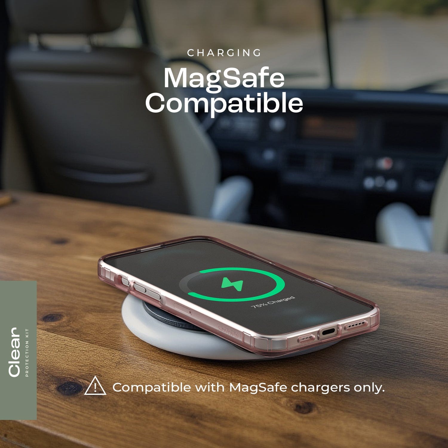 iPhone 16 Plus Clear Case & Screen Protector Kit - Rugged Protection, MagSafe | Classic Series