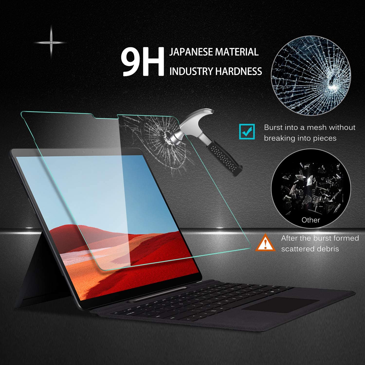 Venture Series Entrepreneur Folio Case - Microsoft Surface Pro X (2019) and Pro X (2021)