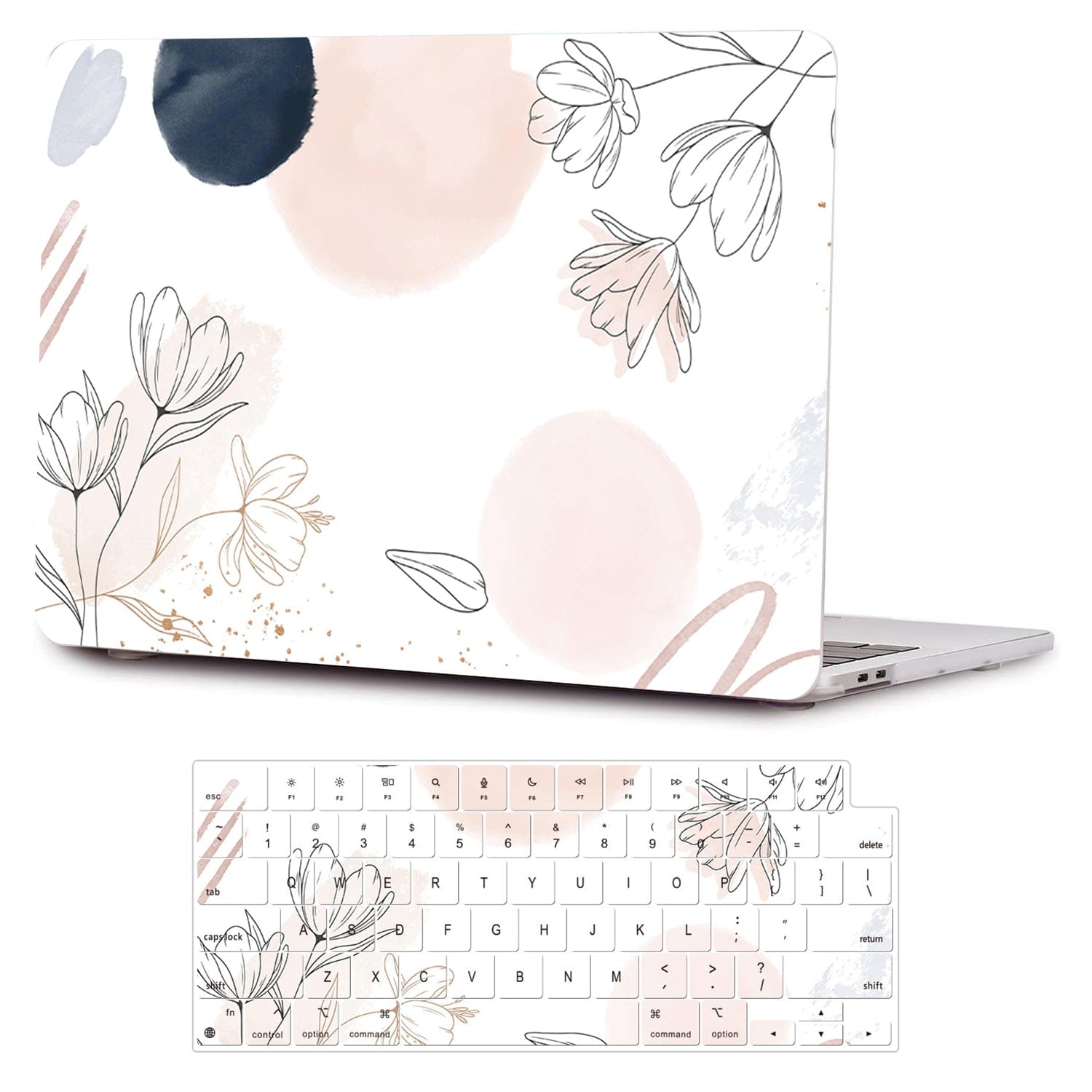 Hybrid-Flex Watercolor Floral Case MacBook Air