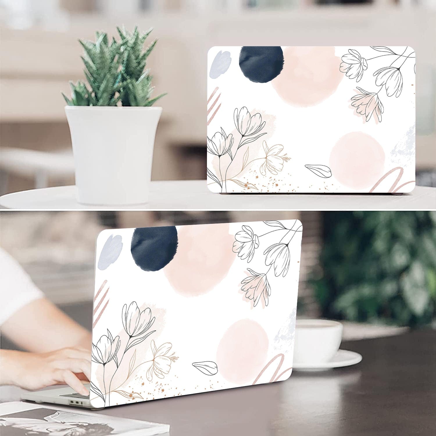 MacBook Pro Case - Hybrid-Flex Watercolor Floral