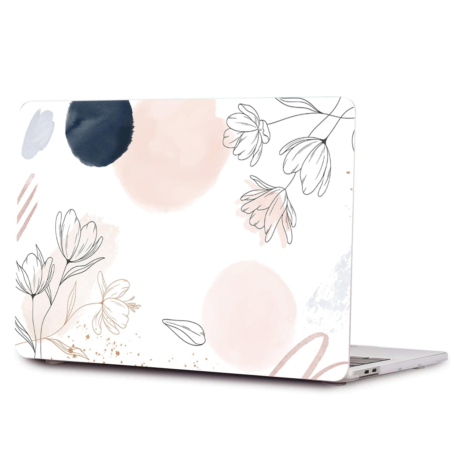Hybrid-Flex Watercolor Floral Case for MacBook Pro