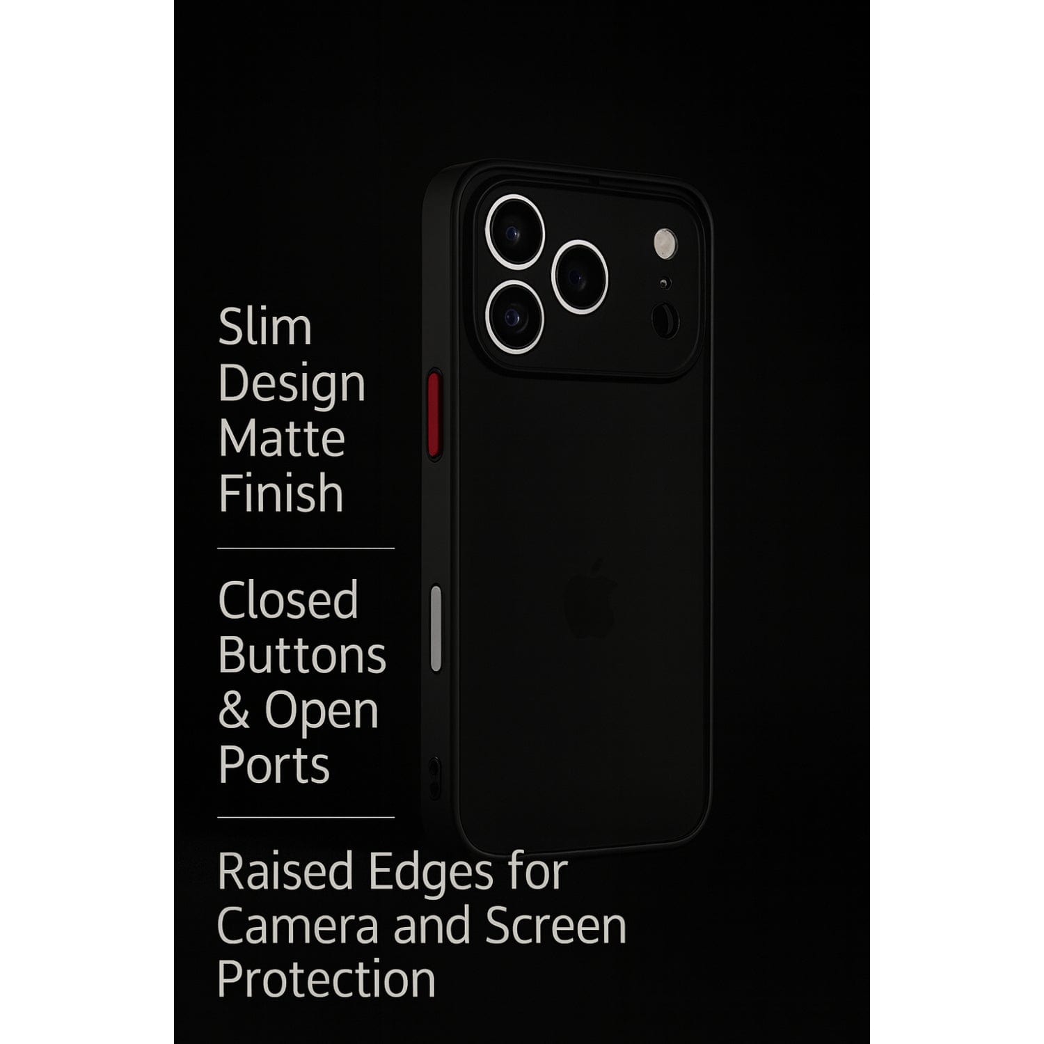 iPhone 17 Pro Case - Slim Anti-Slip, Matte finish | Venture Series