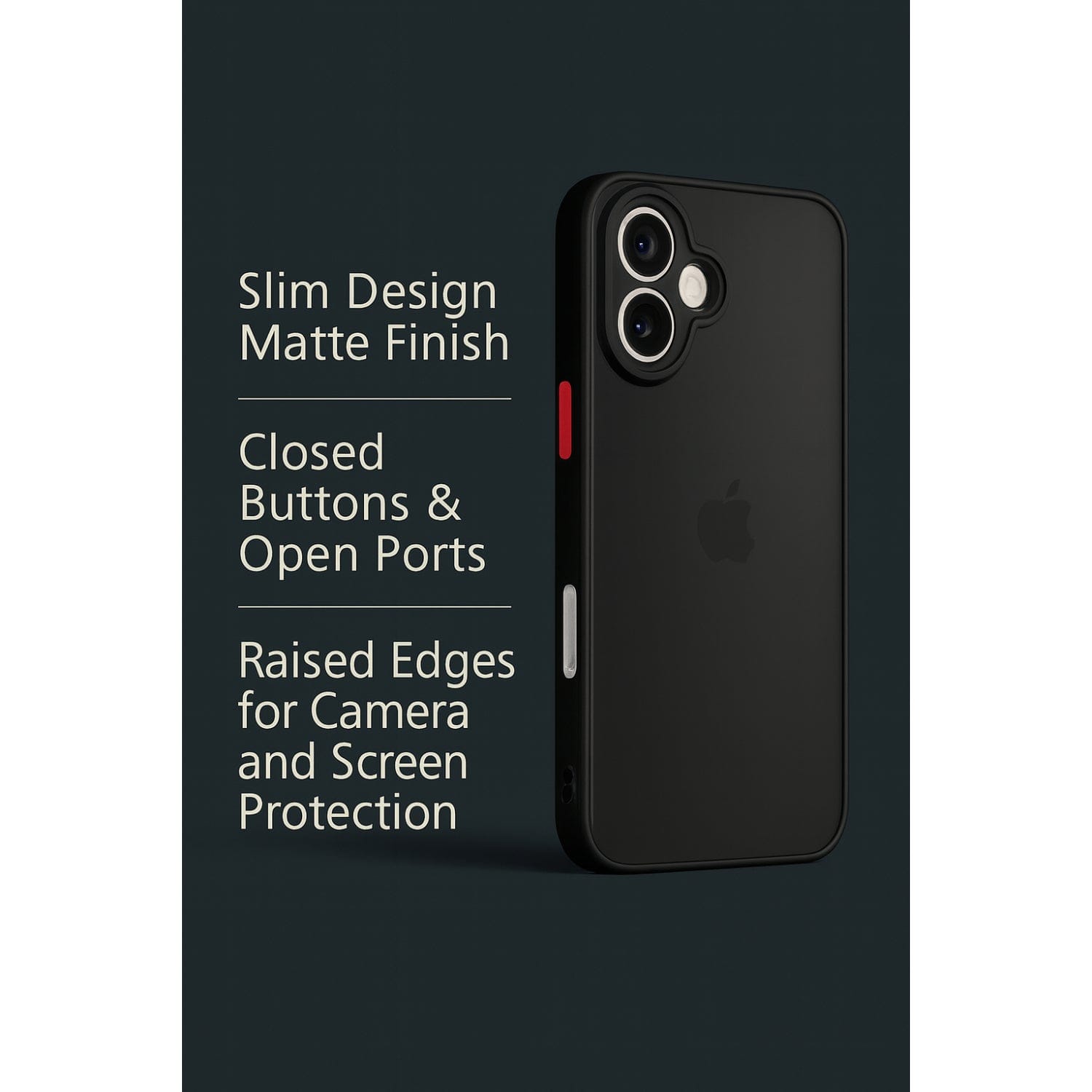 iPhone 17 Case - Slim Anti-Slip, Matte Finish | Venture Series