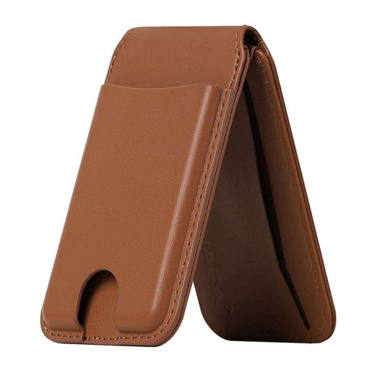 iPhone Vegan Leather Wallet Case with Kickstand - MagSafe | Indy Series