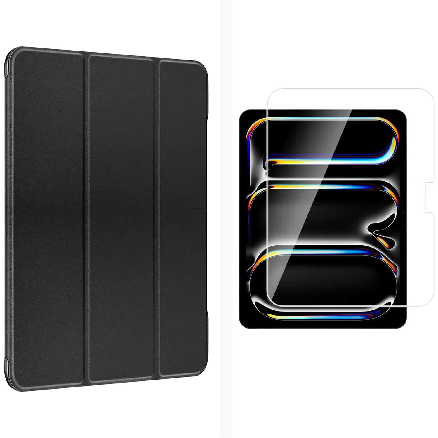 Venture Series Tri-Fold Case with Screen Protector - Apple iPad Pro 13" M4/M5