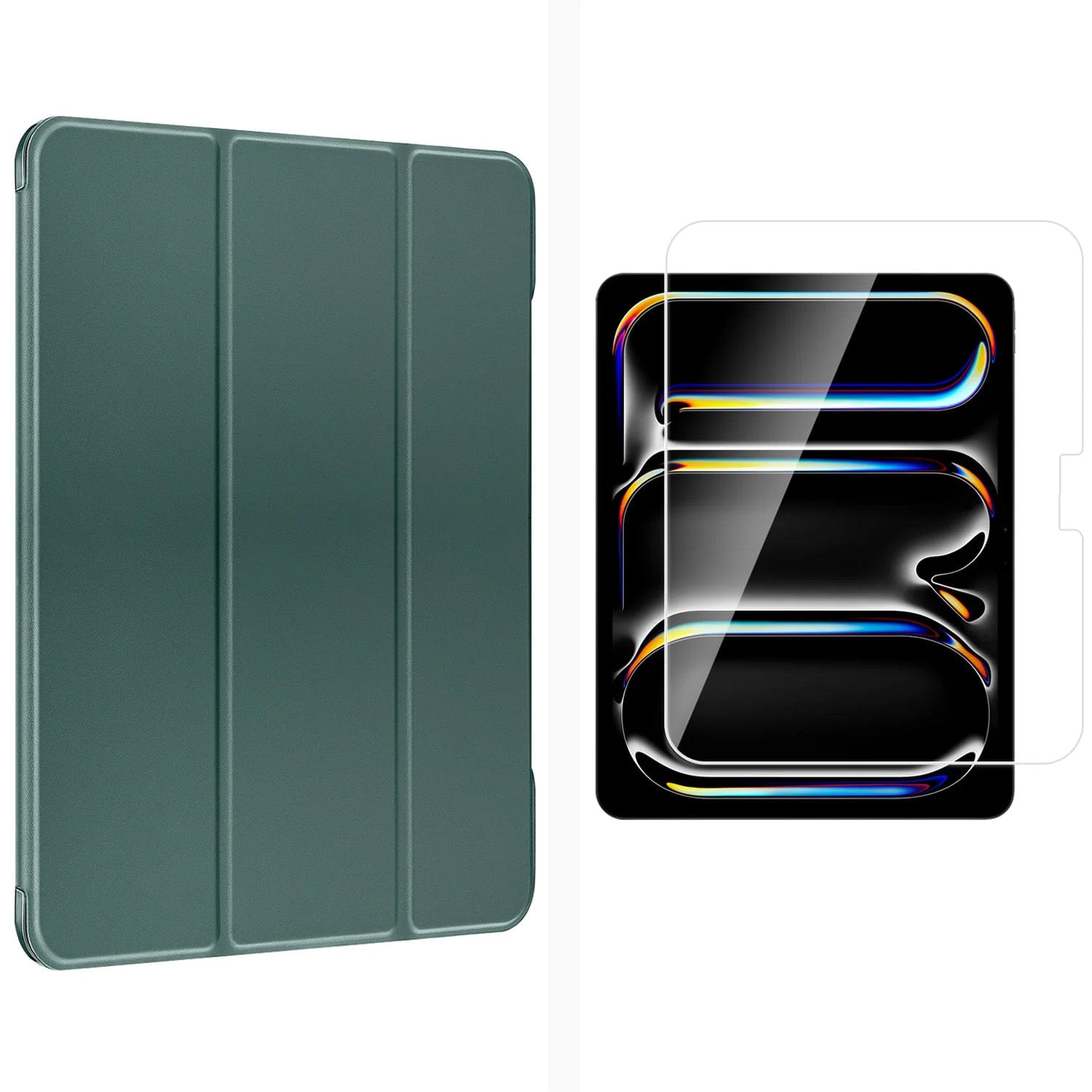 Venture Series Tri-Fold Case with Screen Protector - Apple iPad Pro 13" M4/M5