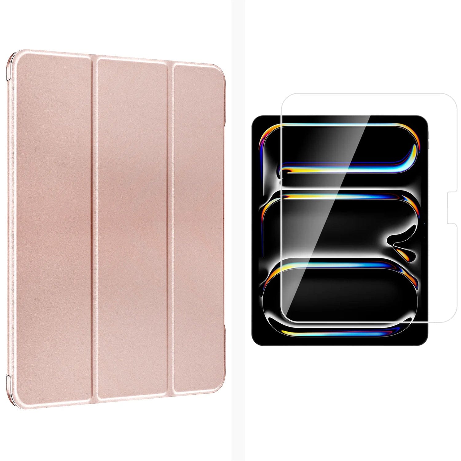 iPad Pro 11" (M4 2024 / M5 2025) Case with Screen Protector - Tri-Fold | Venture Series