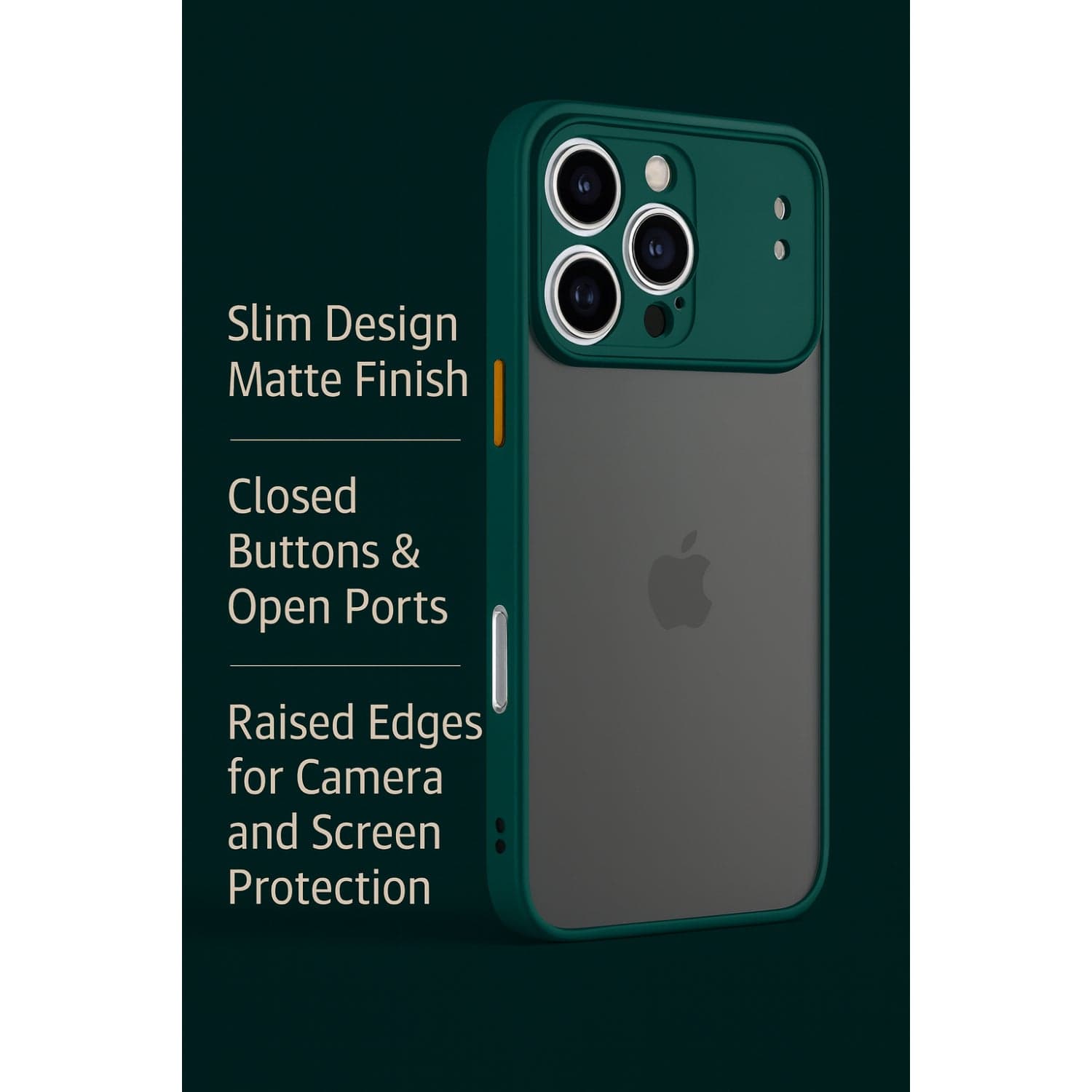 iPhone 17 Pro Case - Slim Anti-Slip, Matte finish | Venture Series