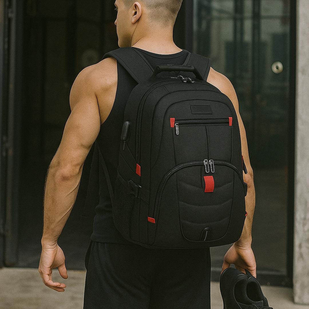 All-in-One Backpack with Anti-Theft lock Fits Laptops up to 17.3"