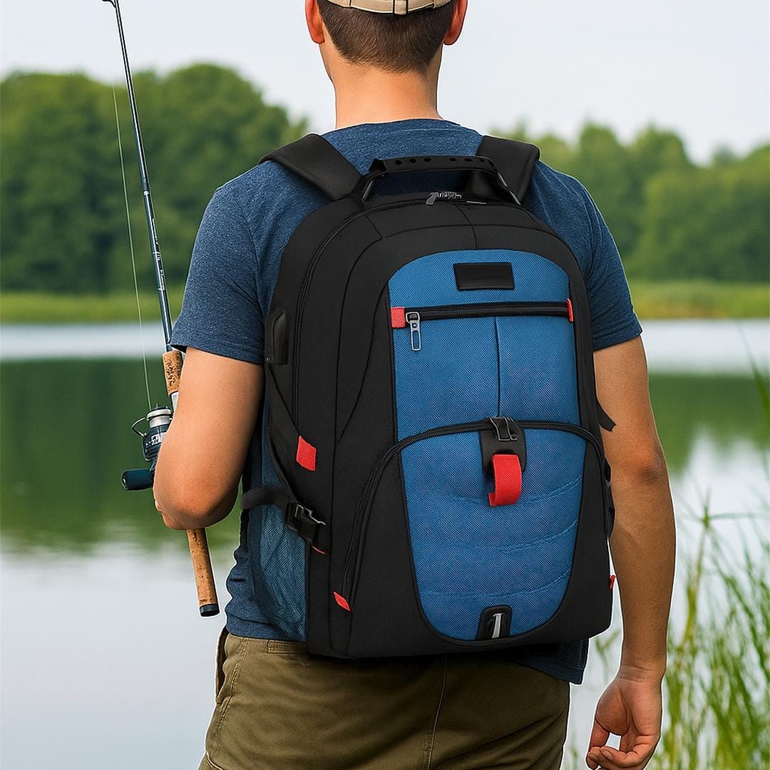 All-in-One Backpack with Anti-Theft lock Fits Laptops up to 17.3"