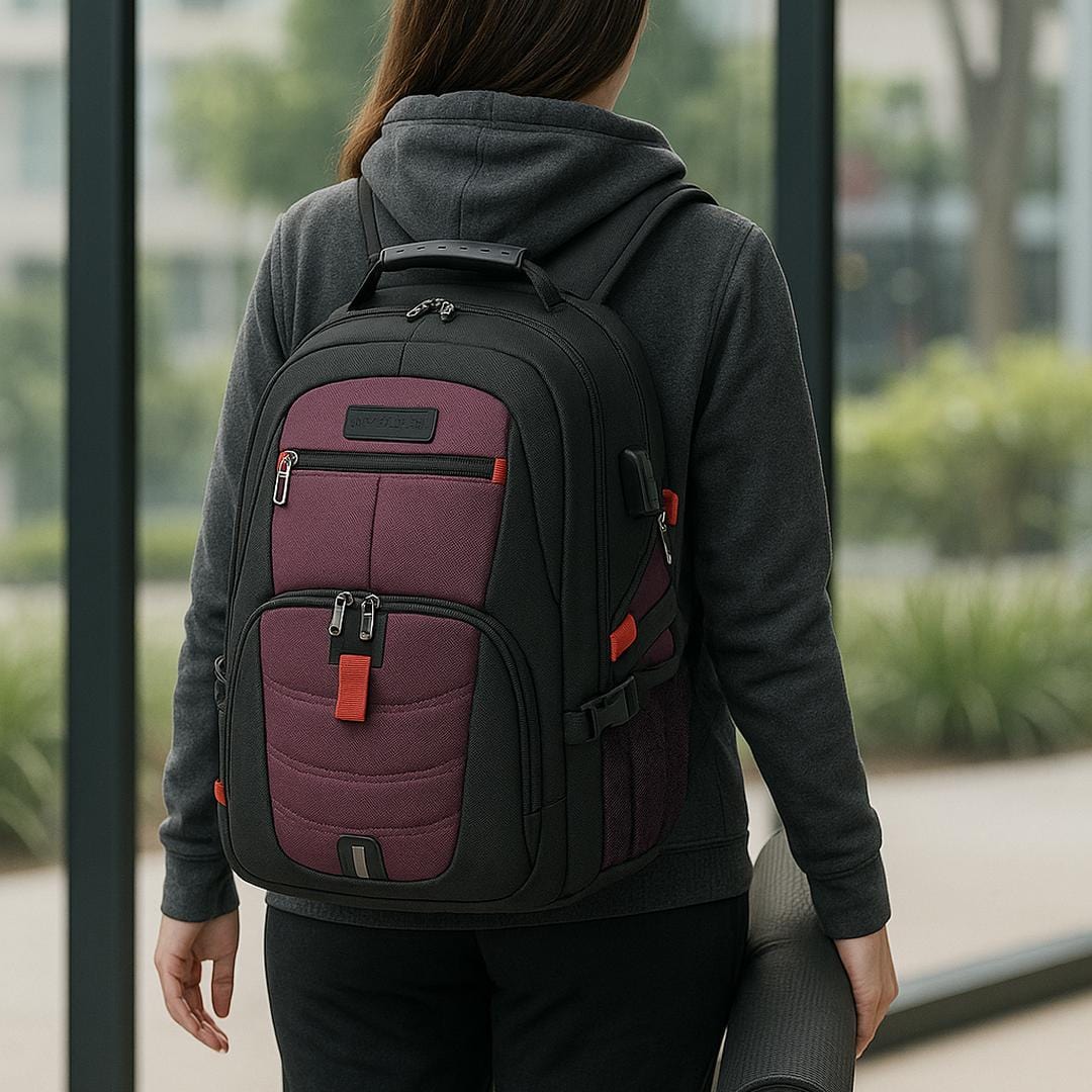 All-in-One Backpack with Anti-Theft lock Fits Laptops up to 17.3"