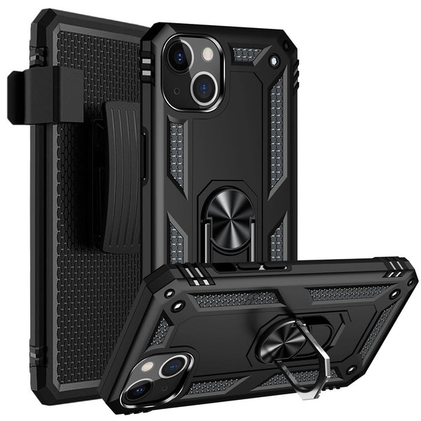 iPhone 8 Plus American Armor Case And Holster Black