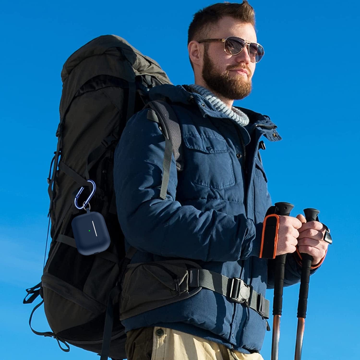 Black slim profile with rugged design and multi-angle stand functionality.