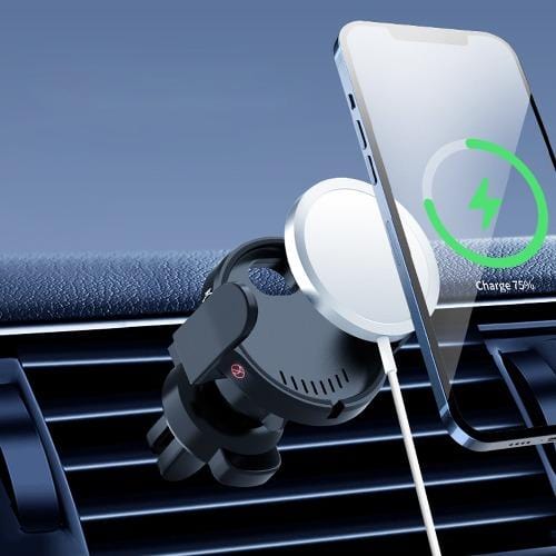 Car Vent Mount for Most Cell Phones - Black