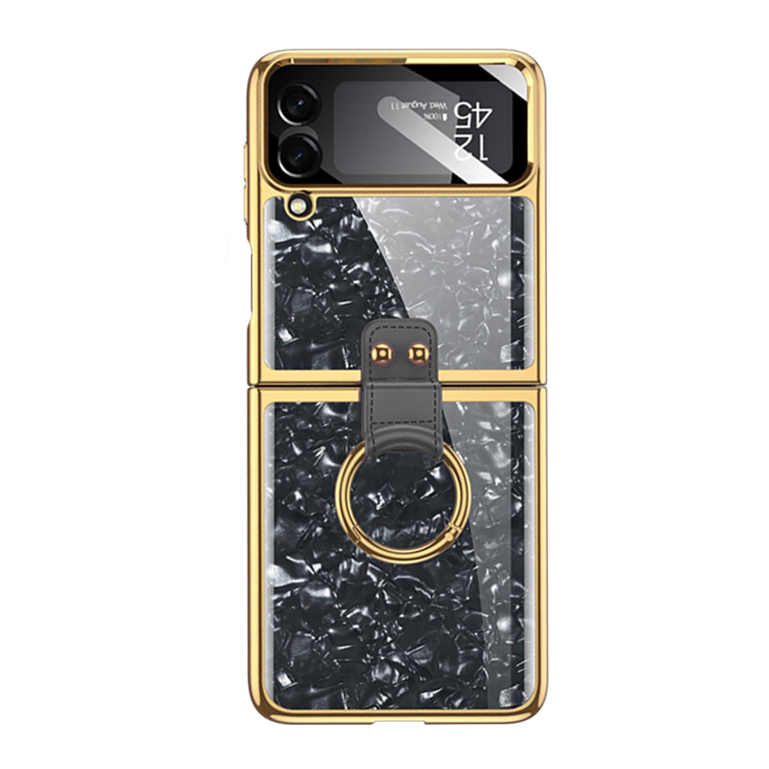 Inspire Series Marble Case with Ring - Galaxy Z Flip4