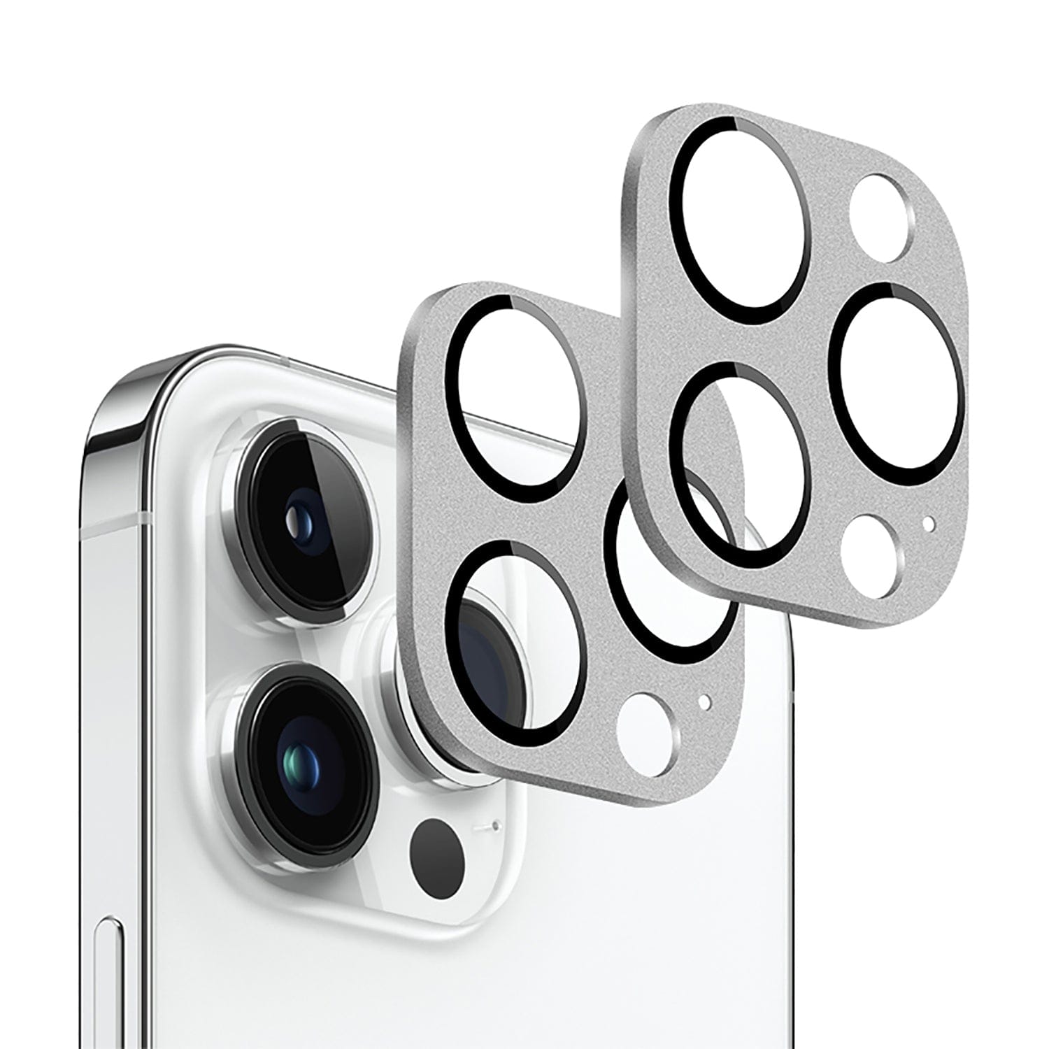 SaharaCase - ZeroDamage Camera Lens Protector for Samsung Galaxy S23/s23+ (2-Pack) - Black