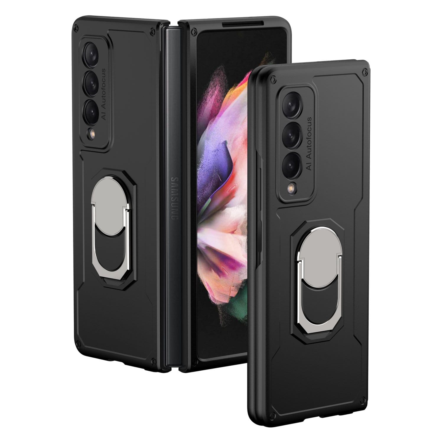 Raider Series Kickstand Case - Samsung Galaxy Z Fold3 and Fold3 5G