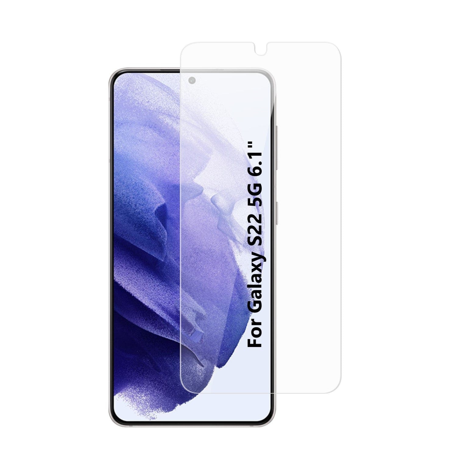 Front-facing SaharaCase rugged protective phone case on smartphone.