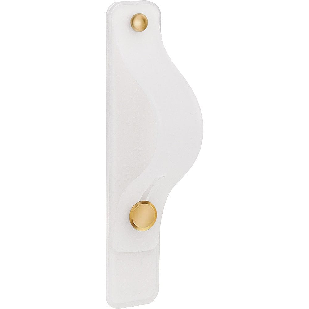 White FingerGrip Cell Phone Grip - For Most Cell Phones